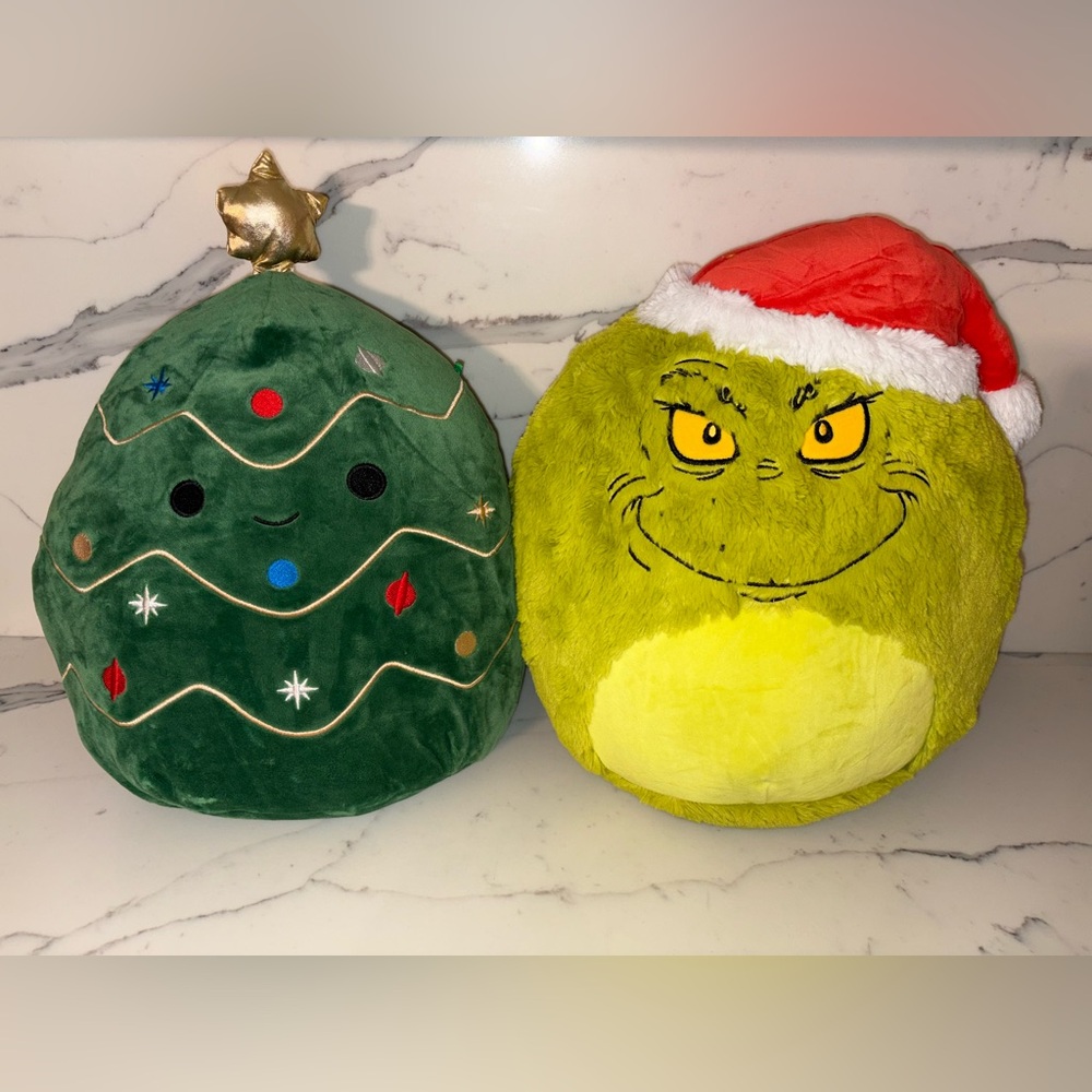 Grinch / Christmas Tree Squishmallow 12” NWOT
